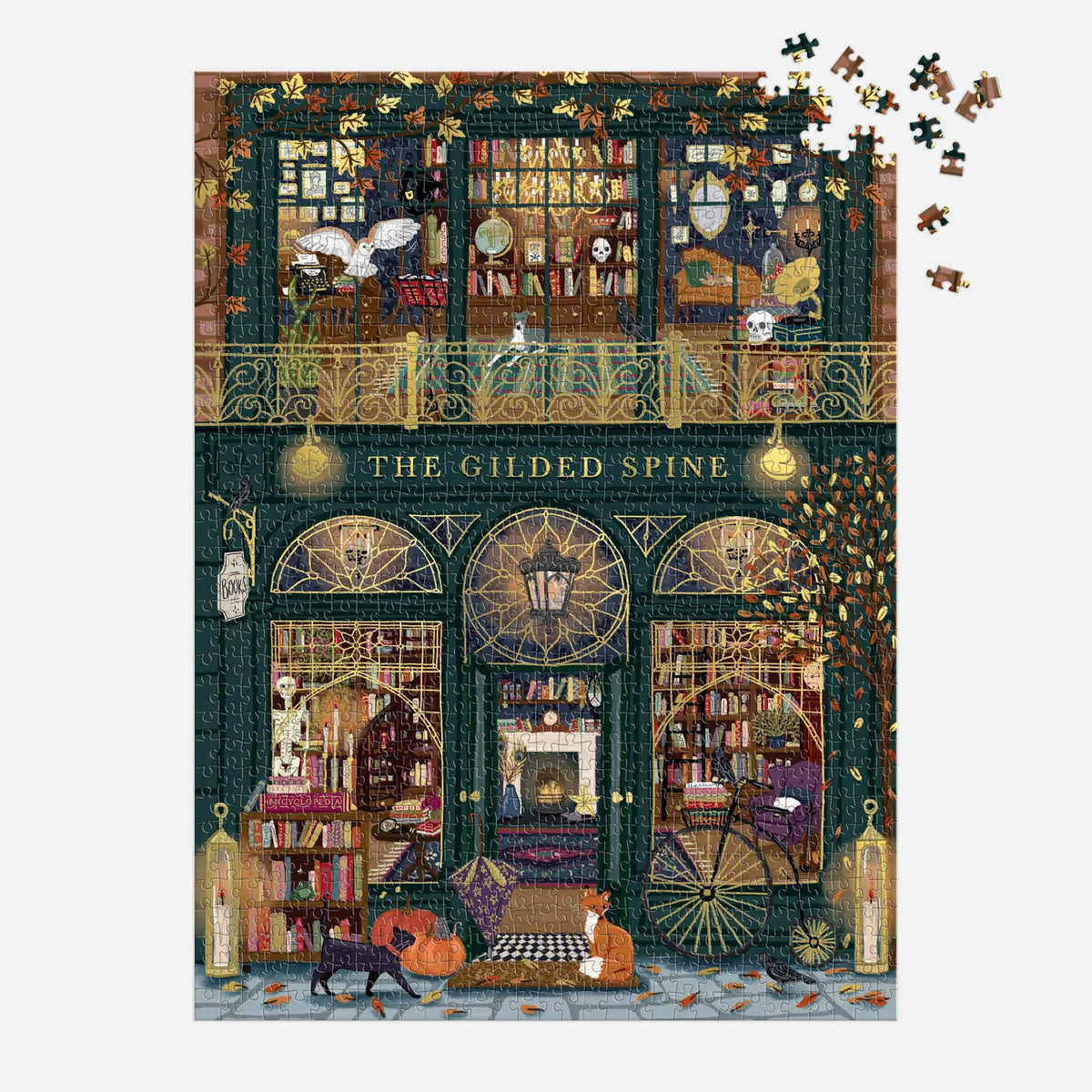 Puzzle - The Gilded Spine - 1000 piece