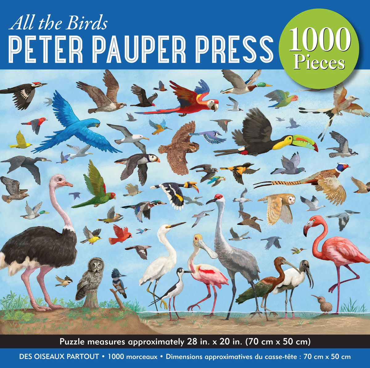 Puzzle - All the Birds 1000 Piece
