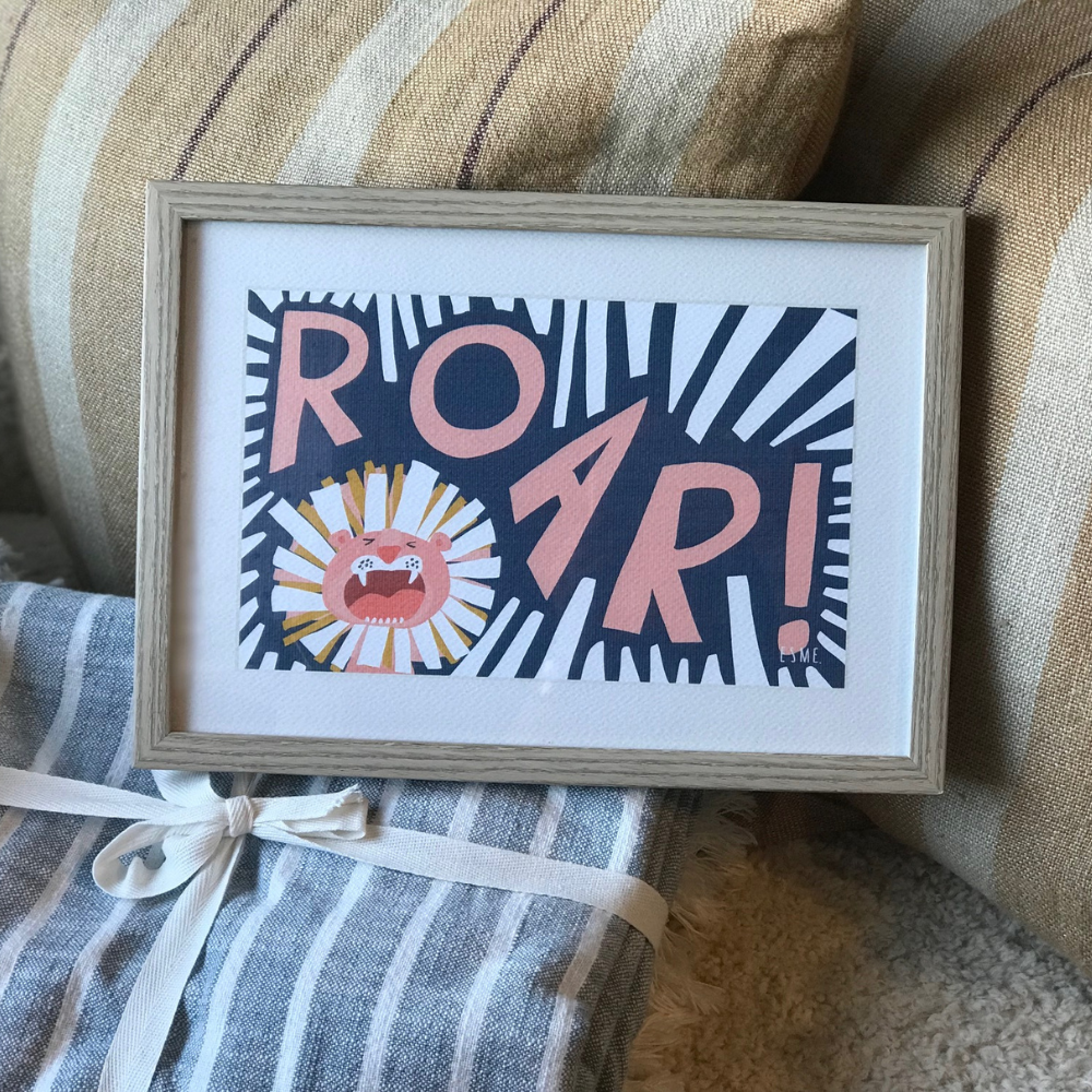 Print - 'ROAR!'