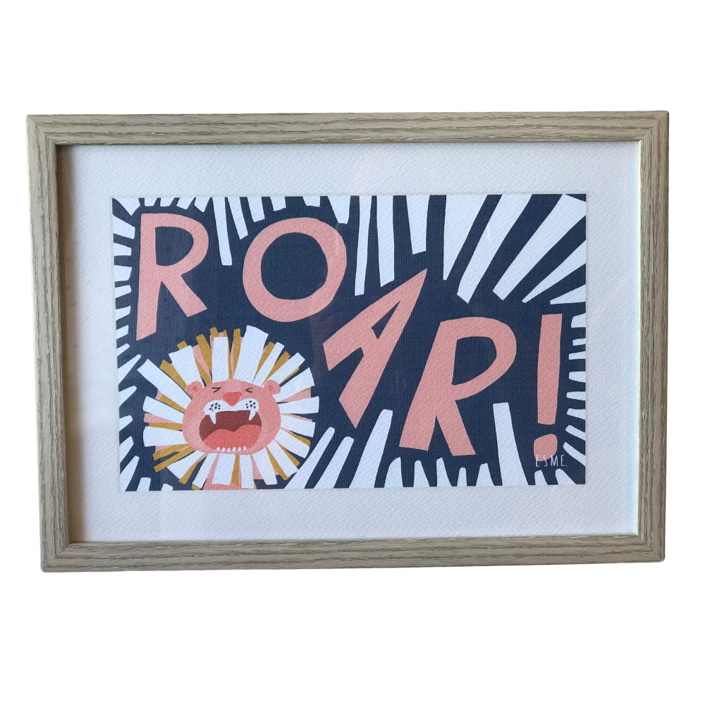 Print - 'ROAR!'