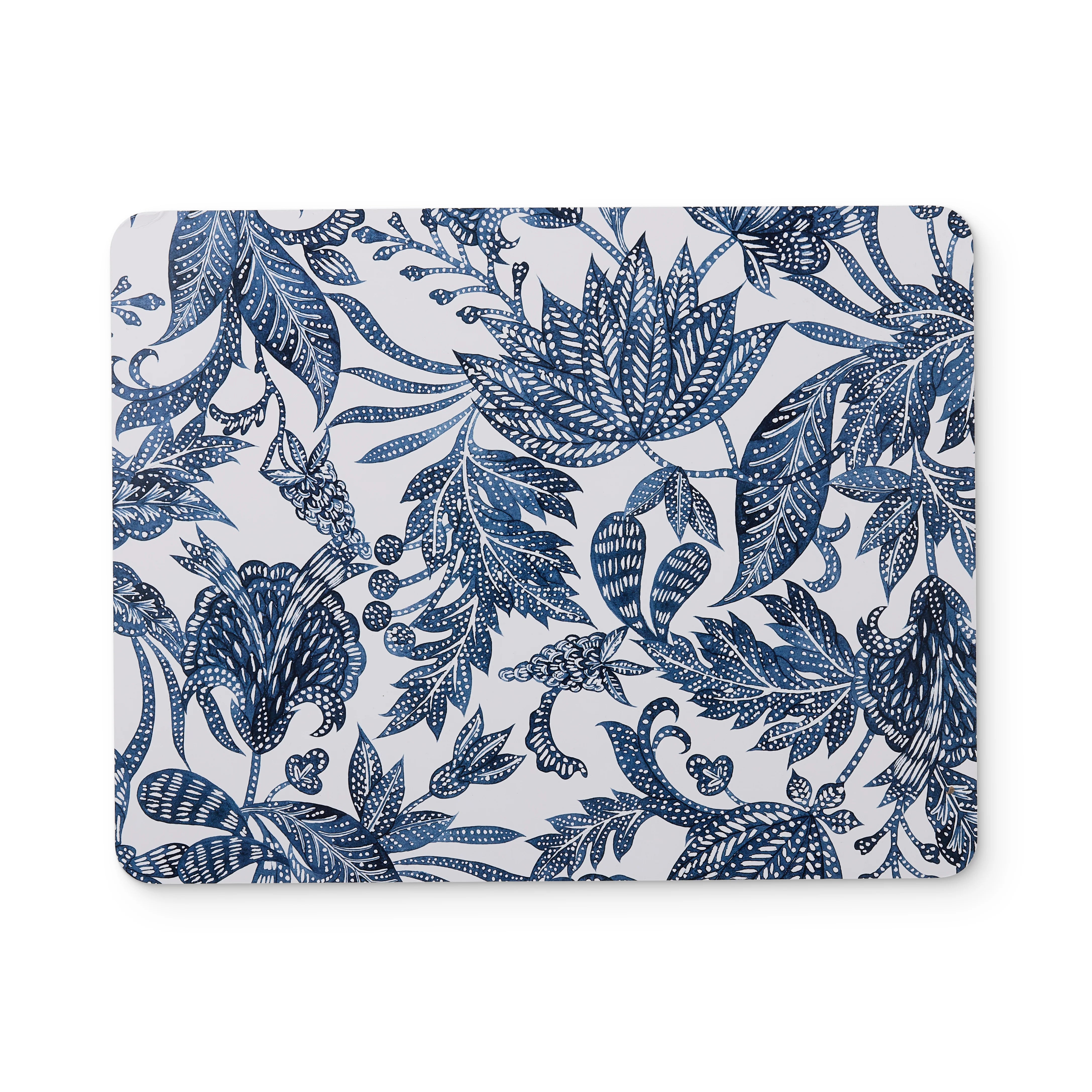 Placemat Set - Botanical Blue & White