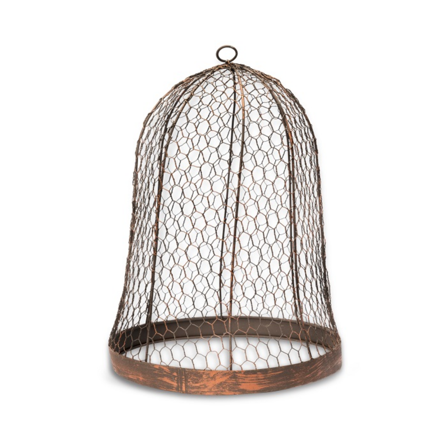 Rustic Wire Round Cloche - PREORDER NOW