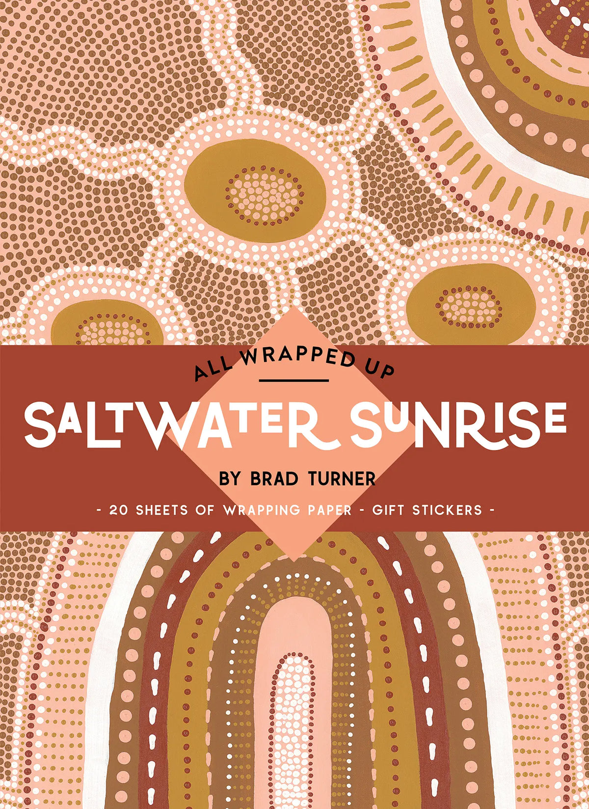Wrapping Paper Book - Saltwater Sunrise by Brad Turner