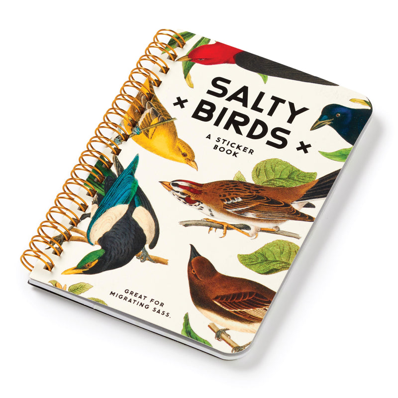 Sticker Book - Salty Birds