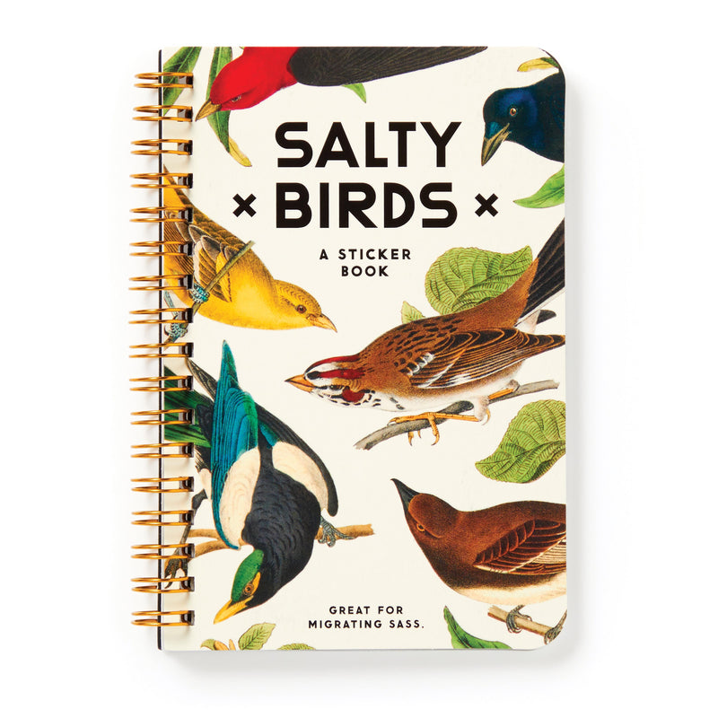 Sticker Book - Salty Birds