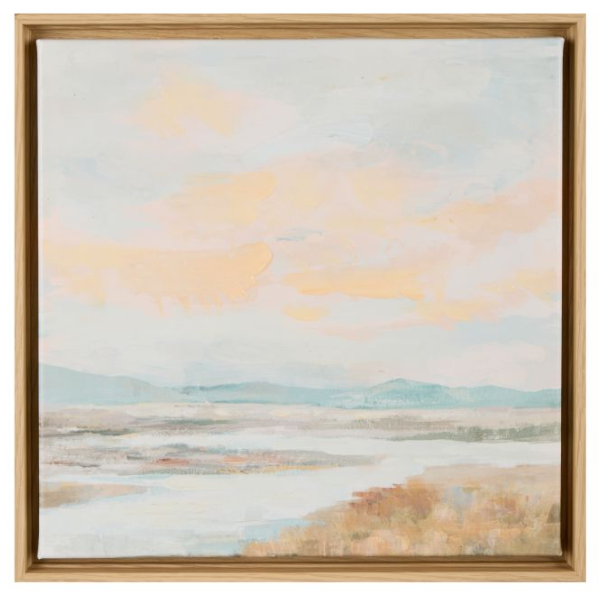 Sunset Landscape Canvas Wall Art