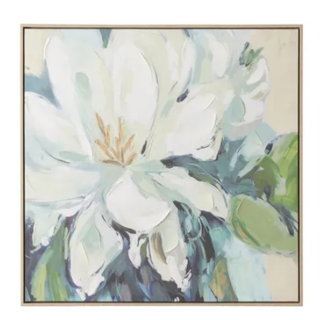 Jizelle Floral Canvas Wall Art