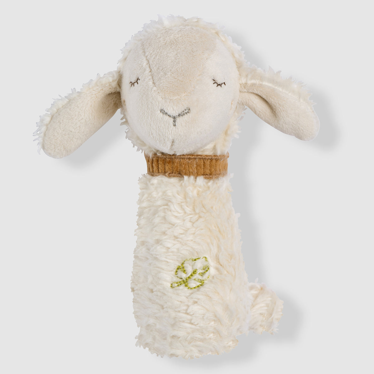 Rattle - Little Lamb - made with Organic Cotton
