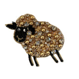 Brooch Sequined - Sheep