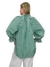 Shirt - Gingham Green & Black