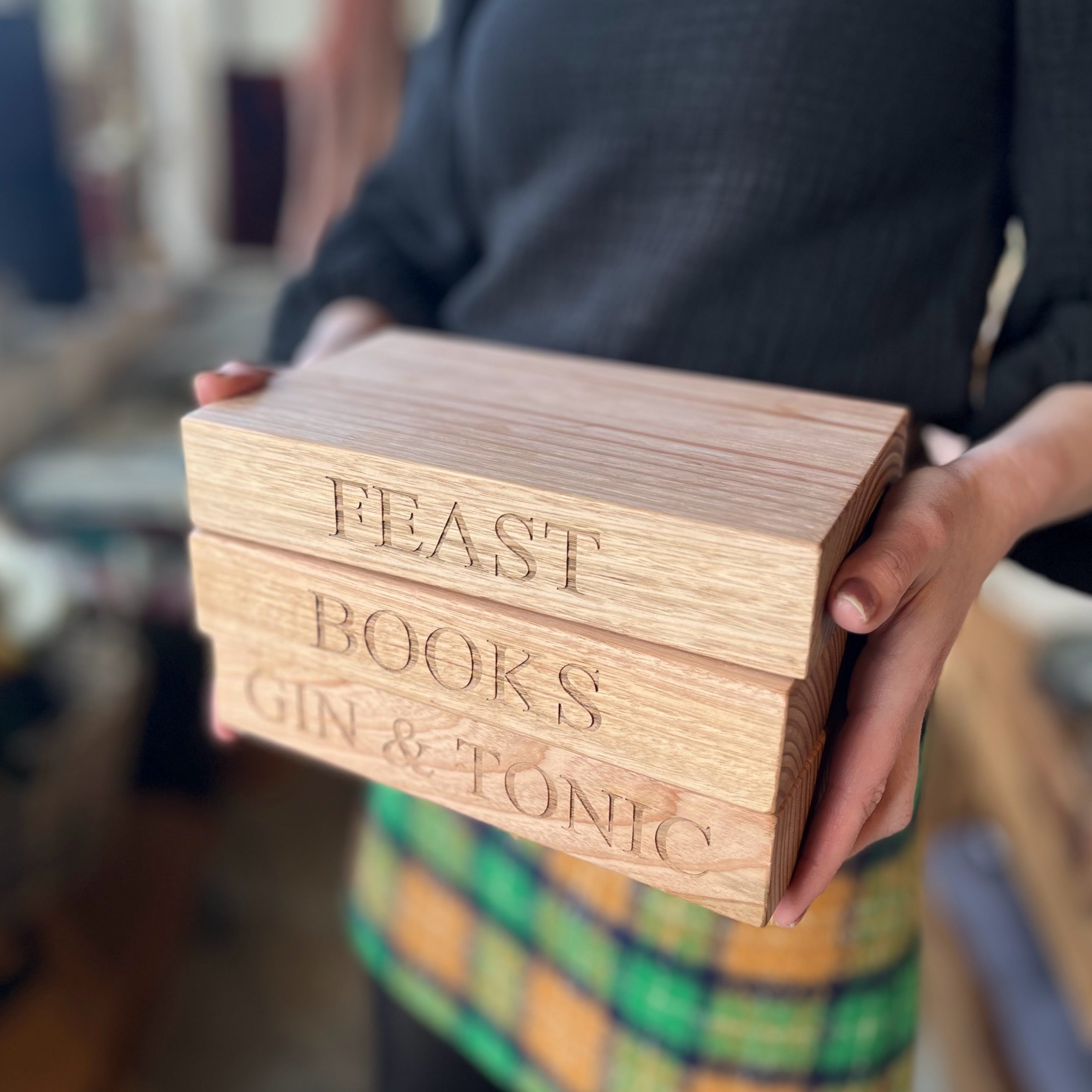 Small Thick Wooden Serving & Cutting Boards - Tasmanian Oak - Handmade by Verde