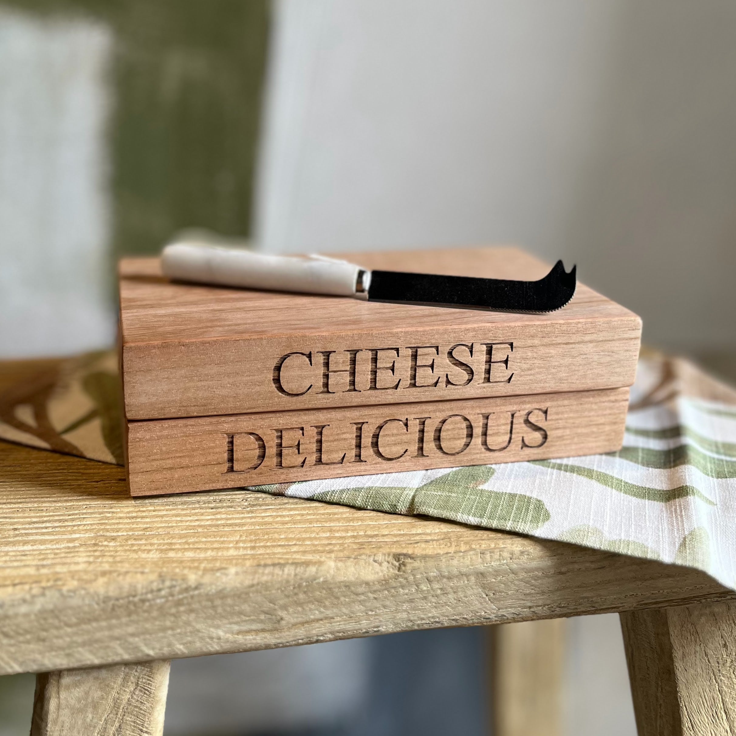 Small Thin Wooden Serving & Cutting Boards - Tasmanian Oak - Handmade by Verde