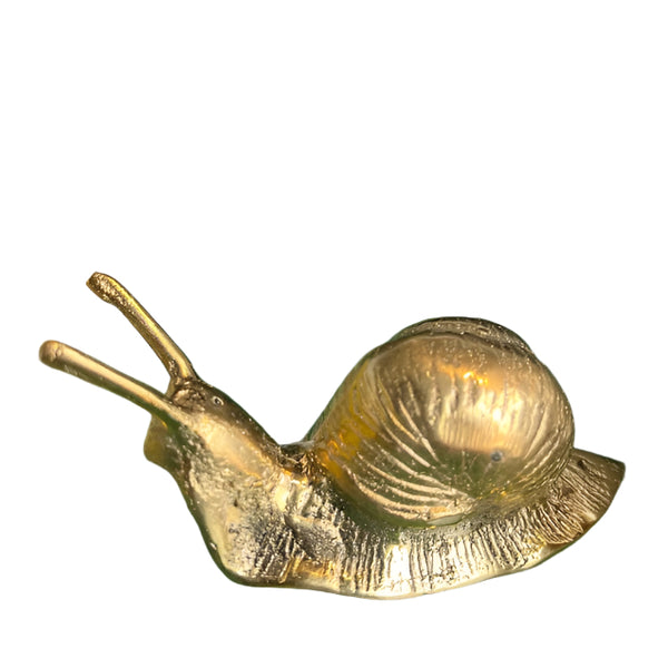 Snail Ornament  Brass