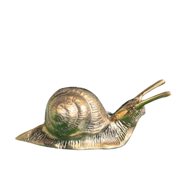 Snail Ornament  Brass