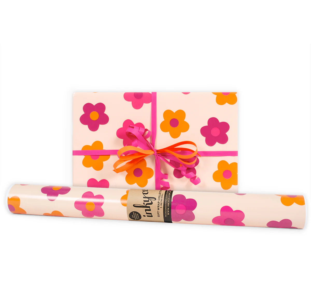 Wrapping Paper Roll - Assorted Designs - 5 Metres