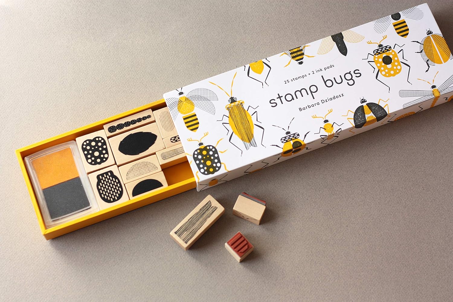 Stamp Bugs by Barbara Dziadosz
