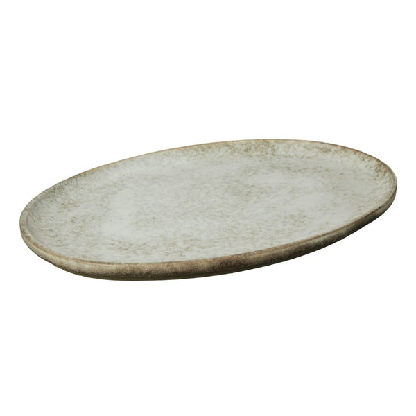 Stoneware-Platter-Oval-Cream-Brown-Ombre