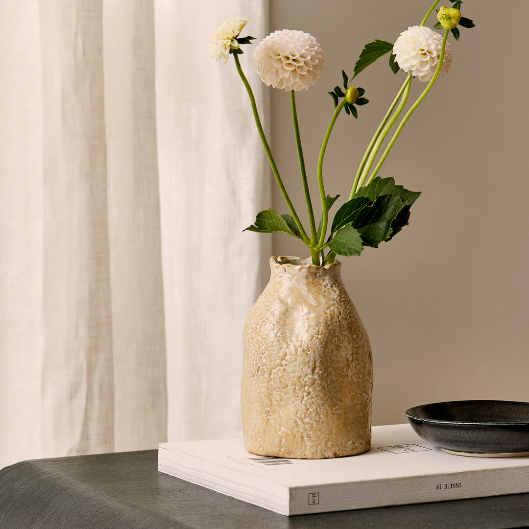 Stoneware Vase - Natural