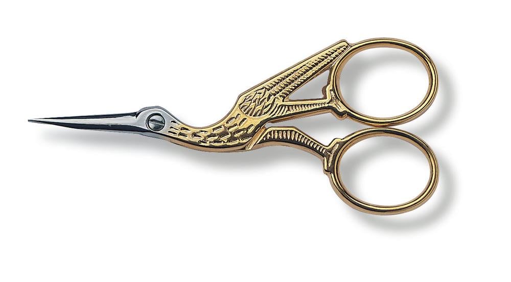 Embroidery_Scissors_Gold_Stork_Closed