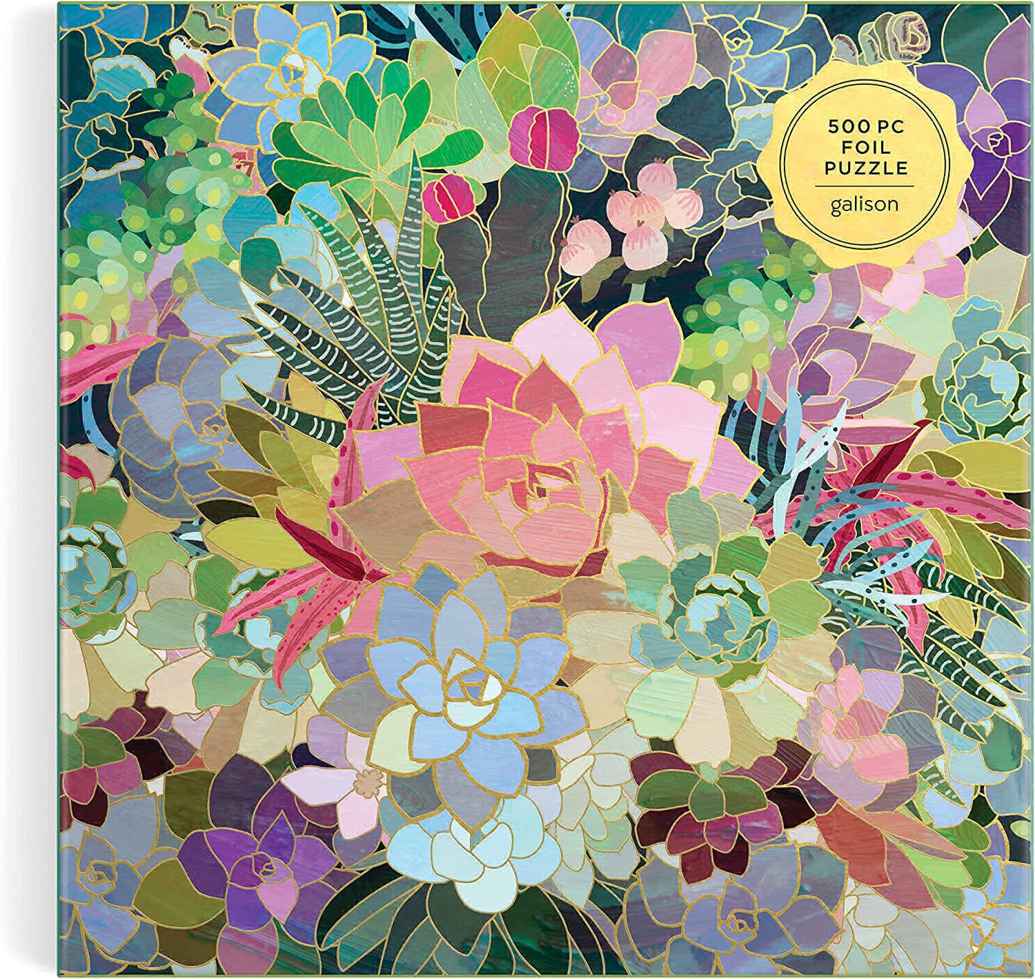 Puzzle - Succulent Mosaic 500 Piece