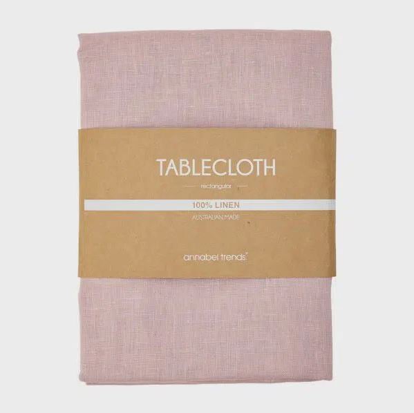 Tablecloth Linen Rose Pink