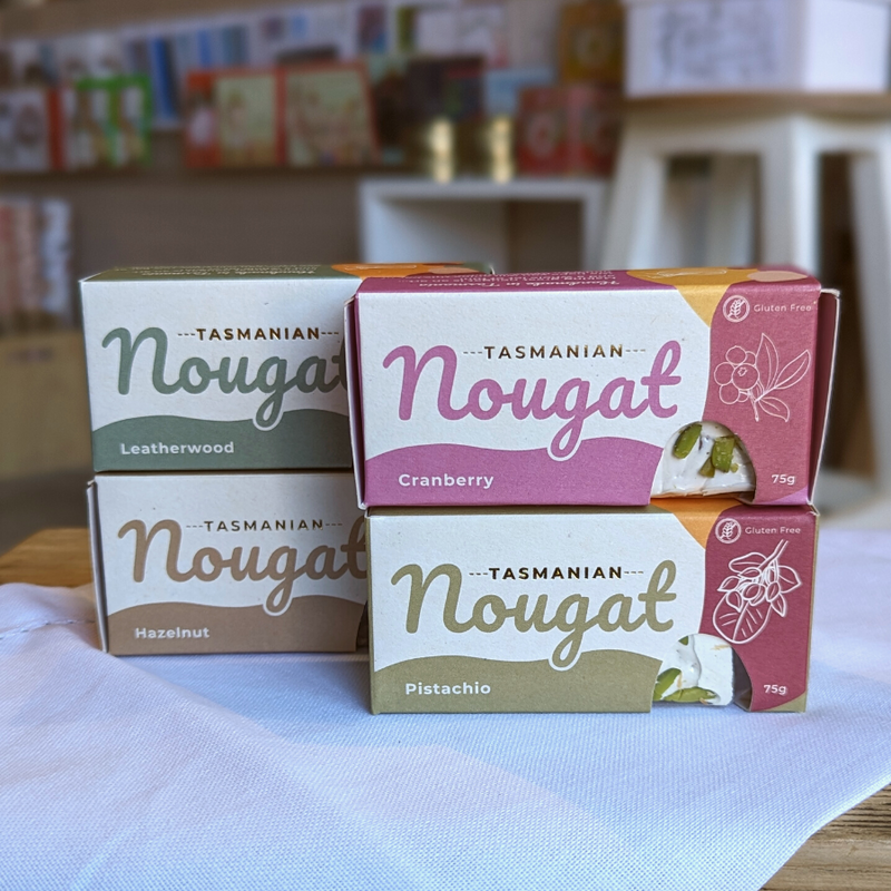 Tasmanian Nougat - with pure Tasmanian Honey