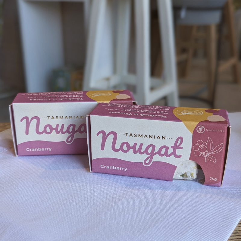 Tasmanian Nougat - with pure Tasmanian Honey