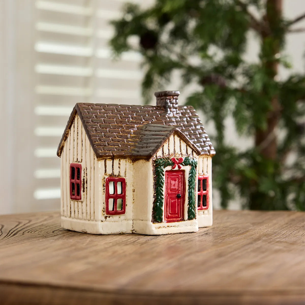 Christmas Tealight Swedish Garland Cottage