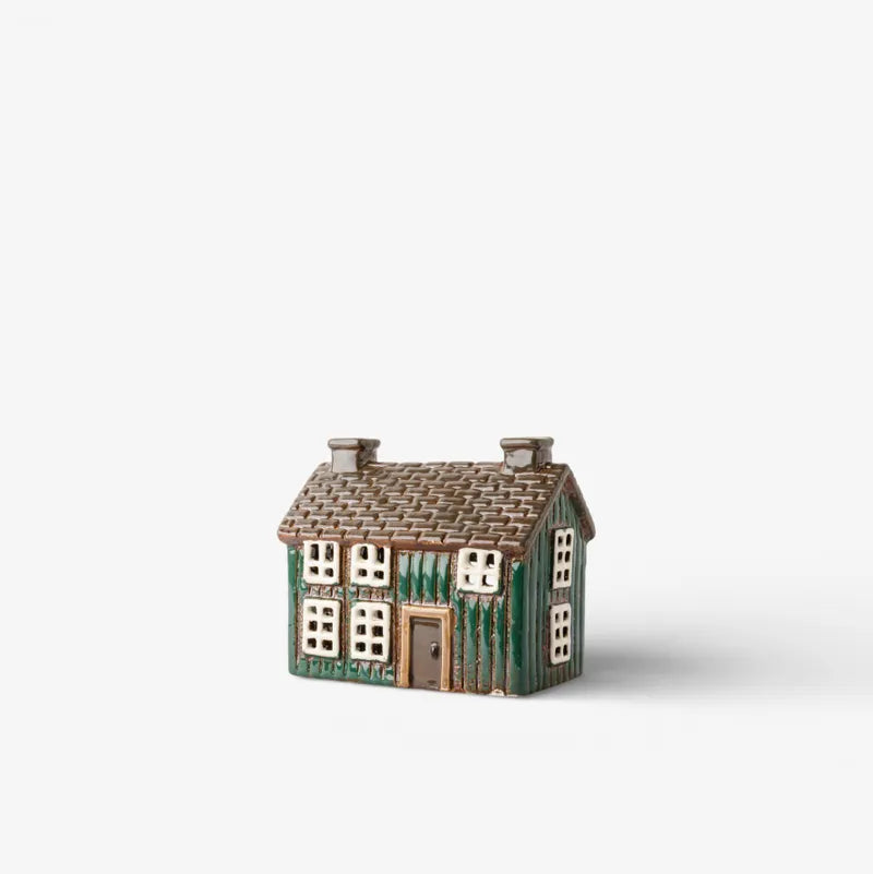 Tealight Swedish Forest Green Cottage