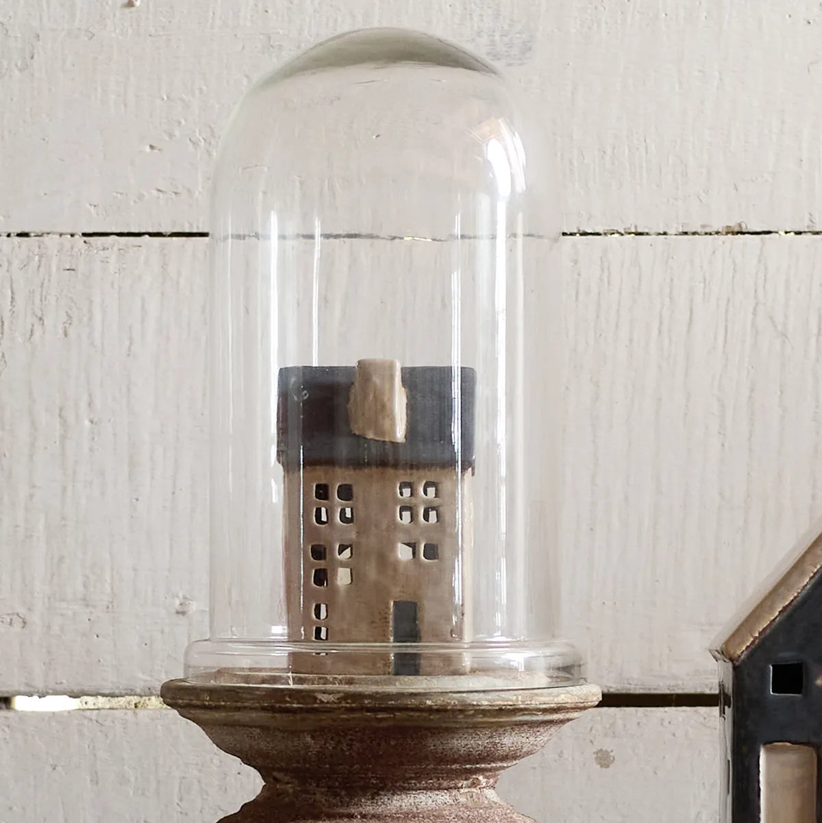 Tea Light Saint Malo House Blue Roof
