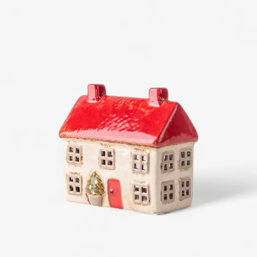 Tealight Cottage Christmas Stone