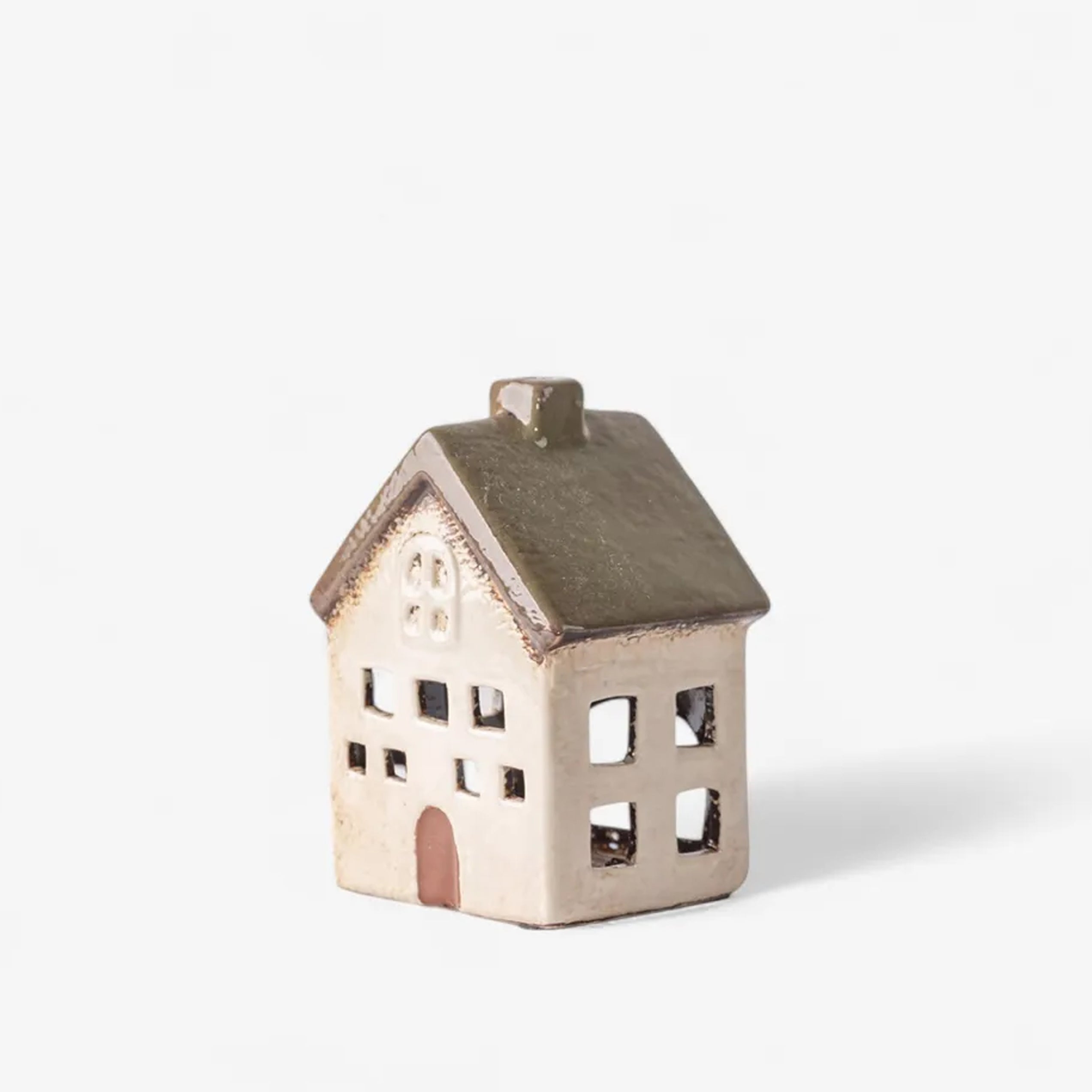 Tealight Villa Olive Green - PREORDER for October Delivery