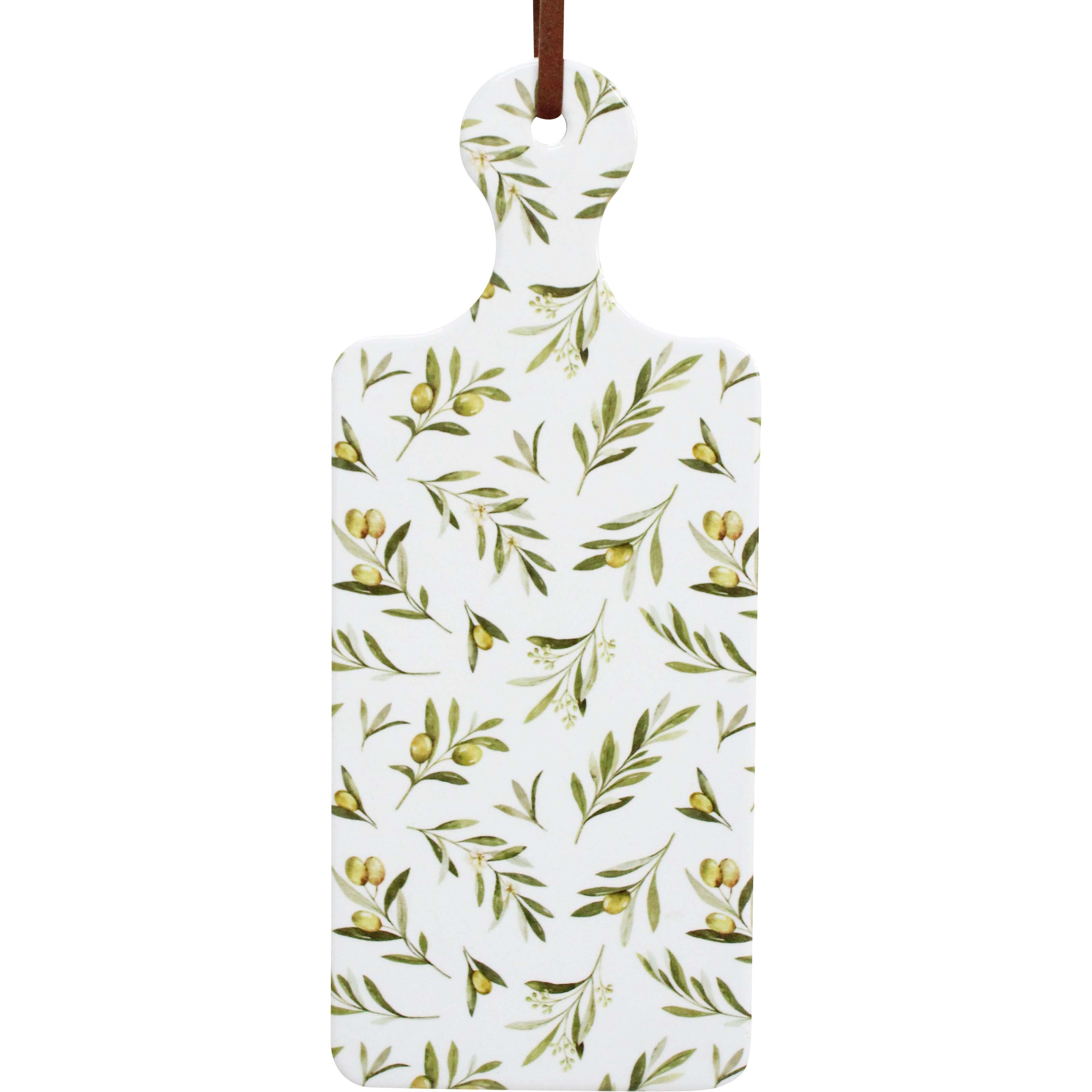 Trivet with Olives and Handle Rectangle