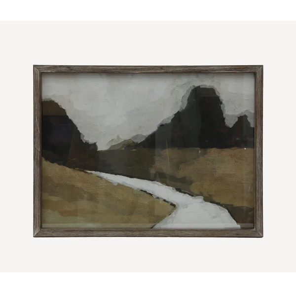 Print Foothills Landscape Framed