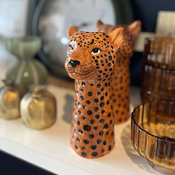 Vase - Ceramic Cheetah