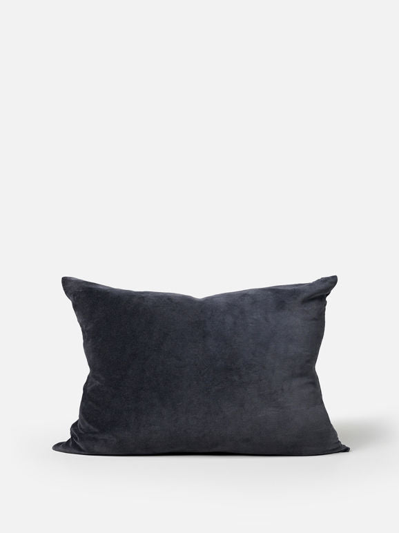 Cushion - Velvet - Blue Black