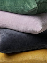 Cushion - Velvet - Blue Black