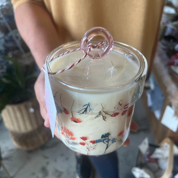 Verde Scented Candle Floral Jar - Limited Edition