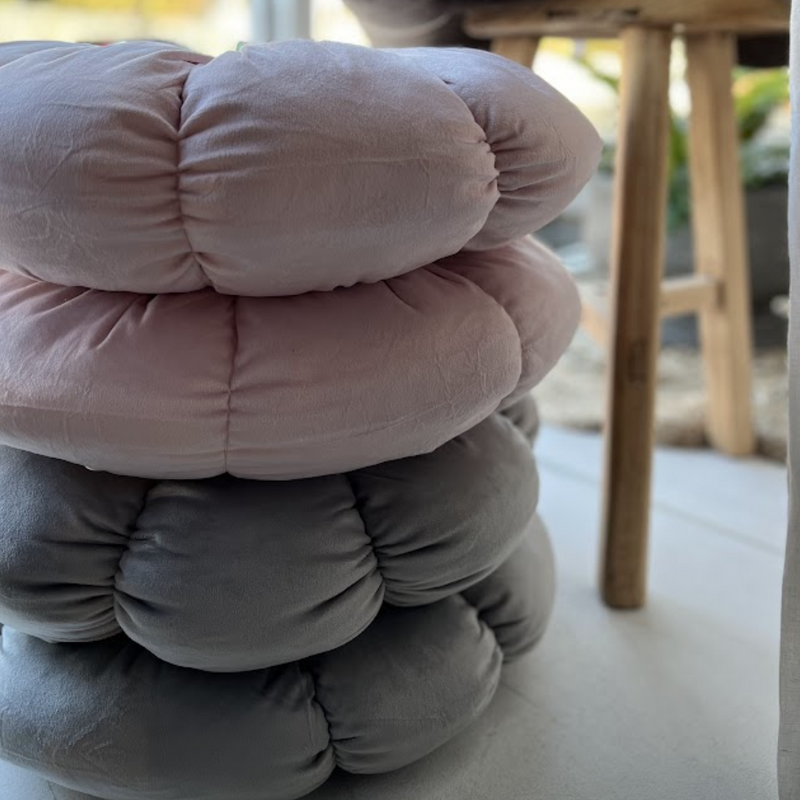 Cushion - Pink Velvet Flora