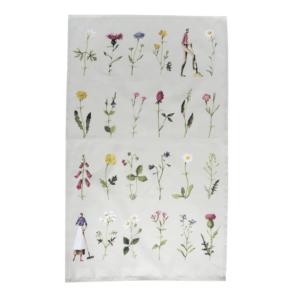 Tea Towel - Wild Flowers - Laura Stoddart