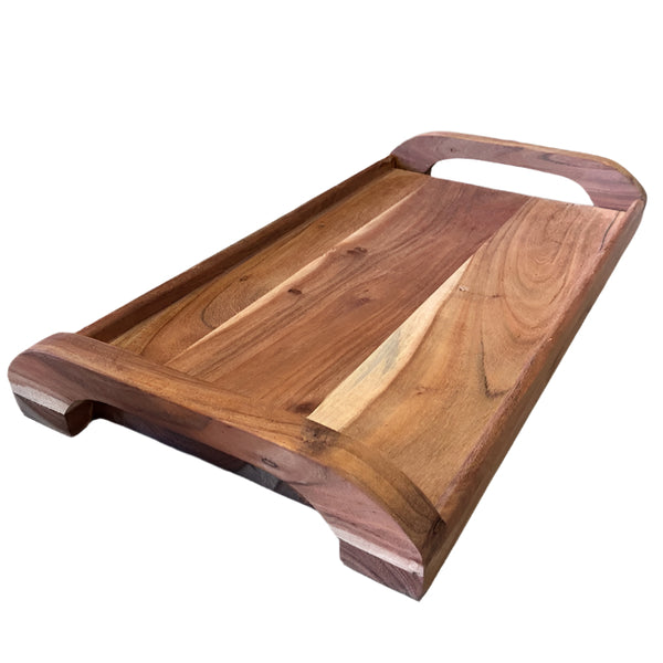 Timber Tray with Handles