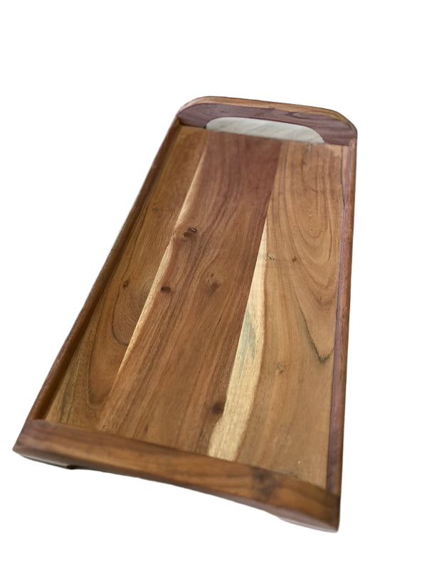 Timber Tray with Handles