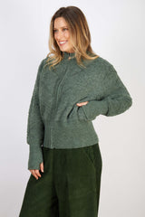 Zip-Up-Jacket-Green-Wool-Polyamide