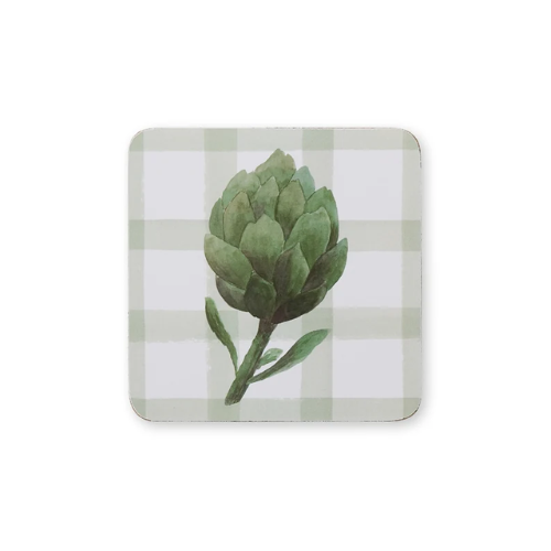 Coaster Set - Artichoke Square