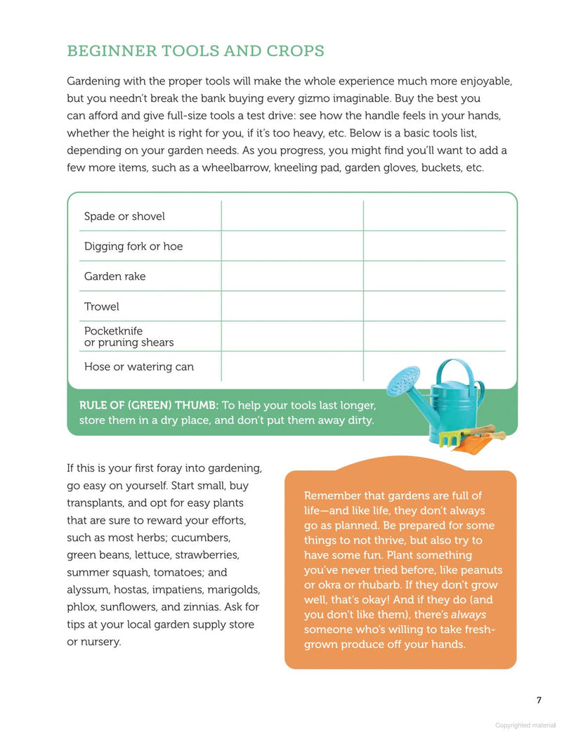 Book - The Gardener's Planner & Logbook