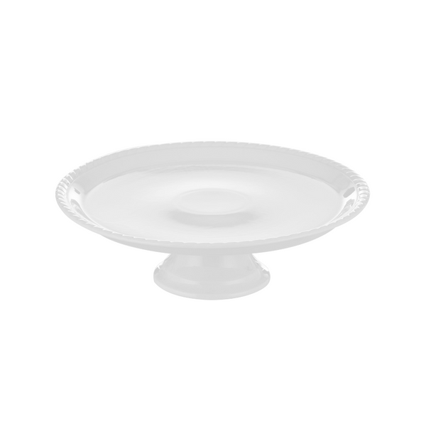 Cake Stand - Porcelain - White