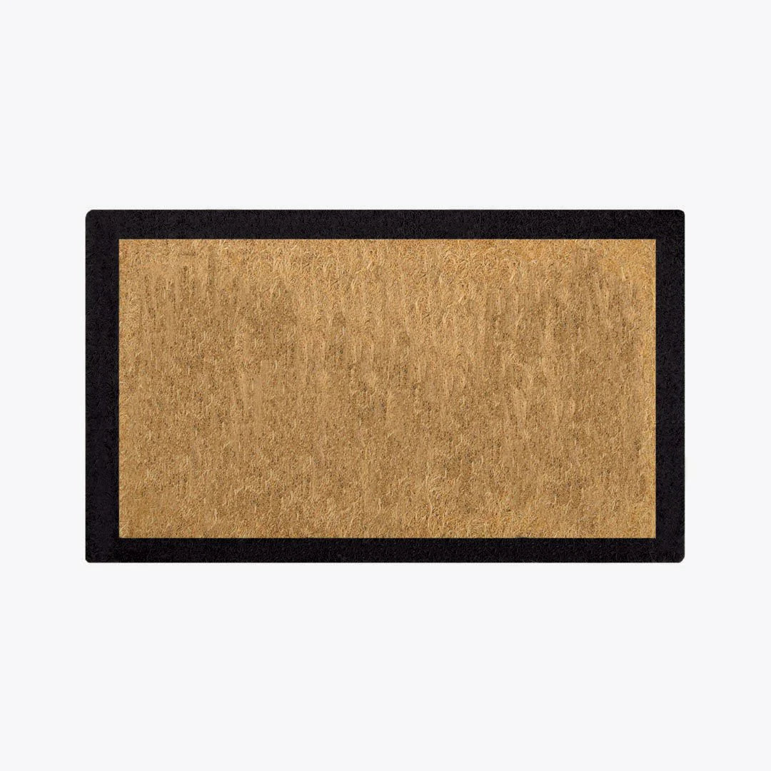 Door Mats - Quality Coir - Black Border - 66 x 90cm