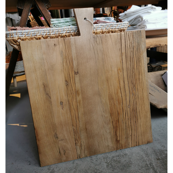 Recycled Elm Serving Board - Square - Large