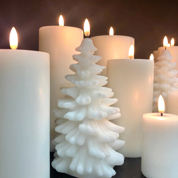 Flameless Candles - Wax Christmas Tree - AVAILABLE NOW FOR PREORDER