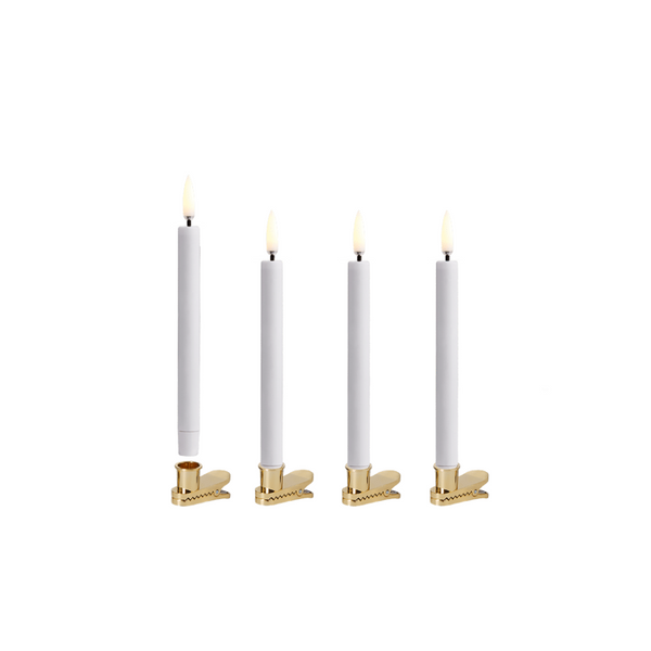 Flameless Candles - Christmas tree candles pack of 4 - AVAILABLE NOW FOR PREORDER